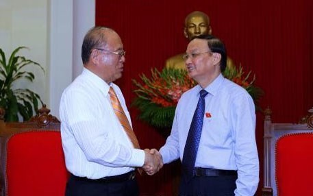 Politburo member To Huy Rua hails Japanese special advisor’s support - ảnh 1